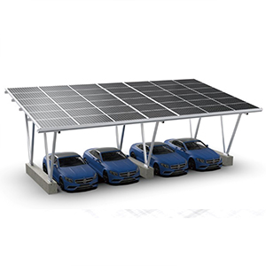 4 Araçlık Solar Carport